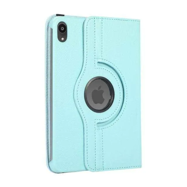 360 Rotating Smart iPad Mini 6 Leather Case