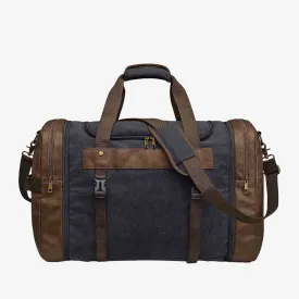 55L Canvas Duffel Bag Expansion Compartment