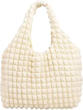 Bubble Hobo Bags for Women Bubble Tote Bag Cloud Shoulder Bag Hobo Bag Casual Purses Satchel Work Bag