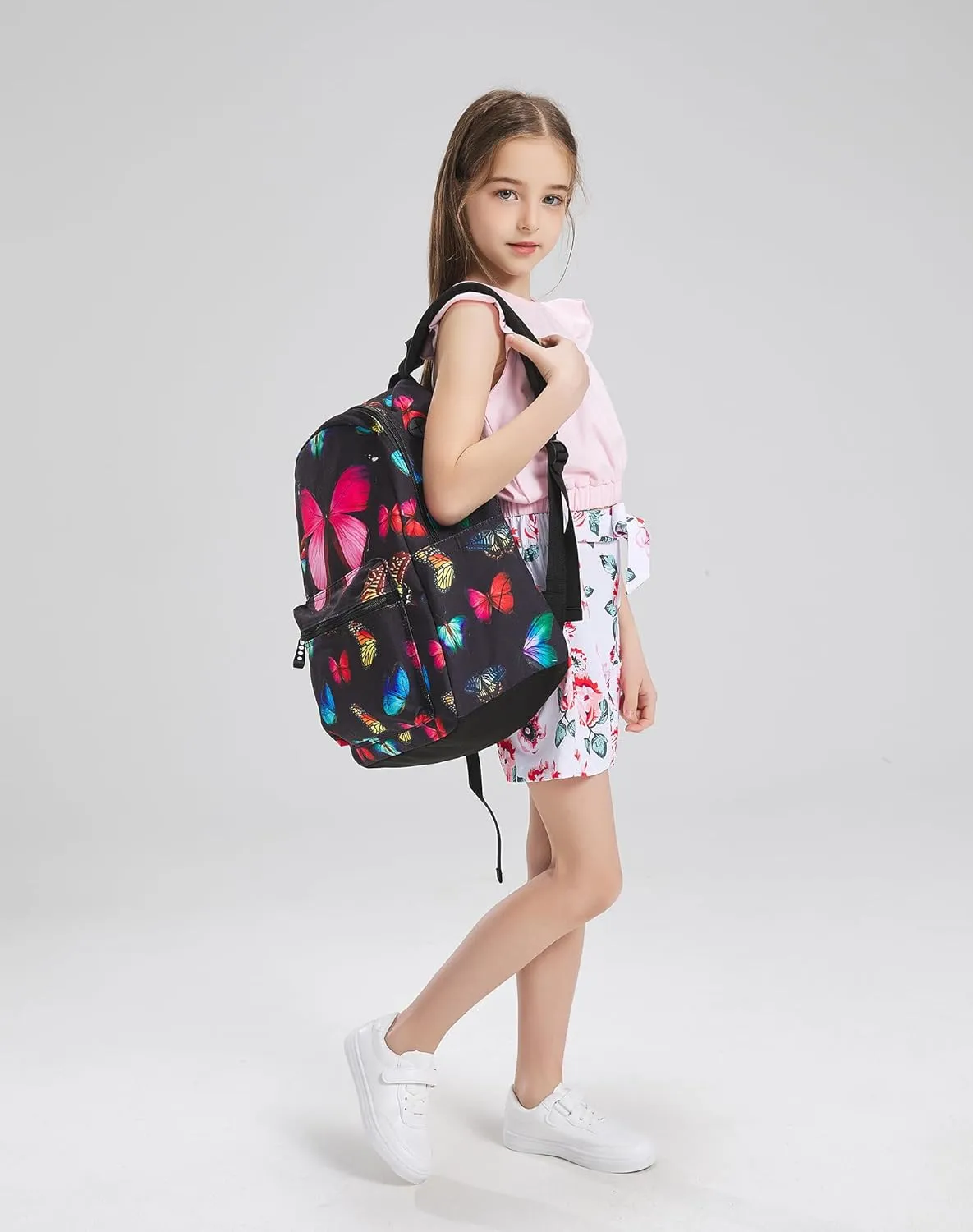 Butterfly School Bag Rucksack Backpack 15.5Inch