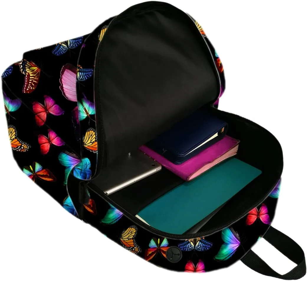 Butterfly School Bag Rucksack Backpack 15.5Inch