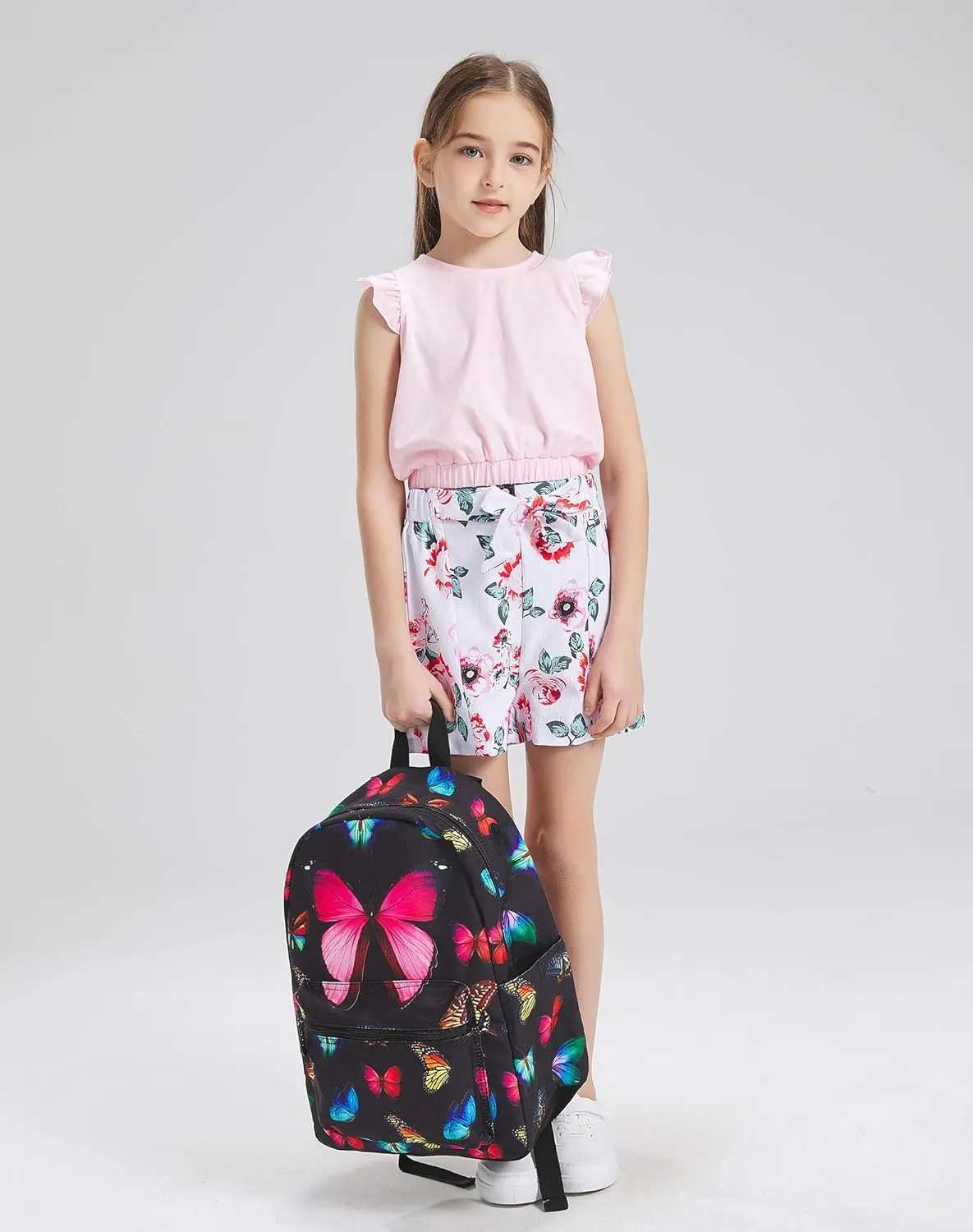 Butterfly School Bag Rucksack Backpack 15.5Inch