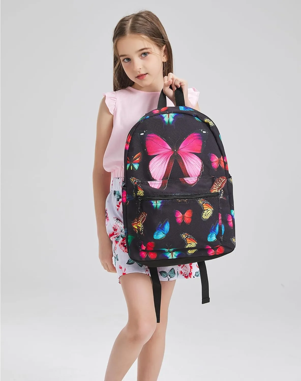 Butterfly School Bag Rucksack Backpack 15.5Inch