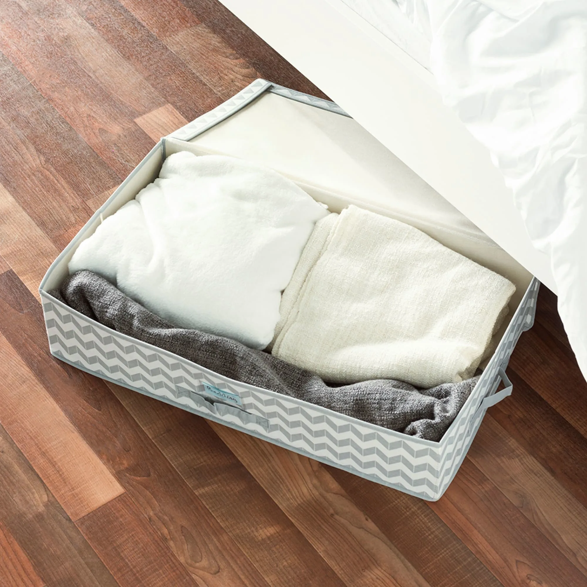 Chevron Under-the-Bed Storage Box