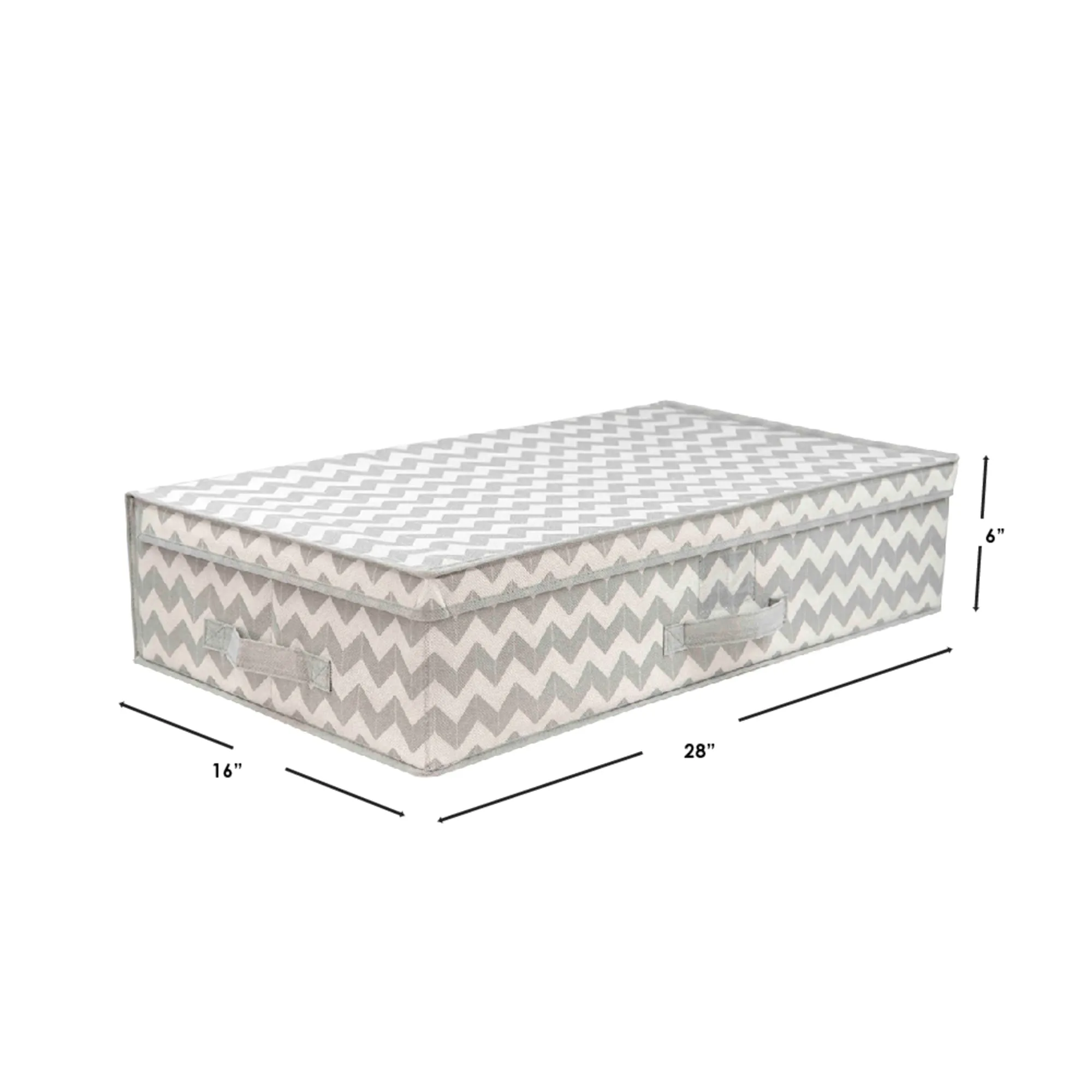 Chevron Under-the-Bed Storage Box