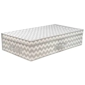 Chevron Under-the-Bed Storage Box