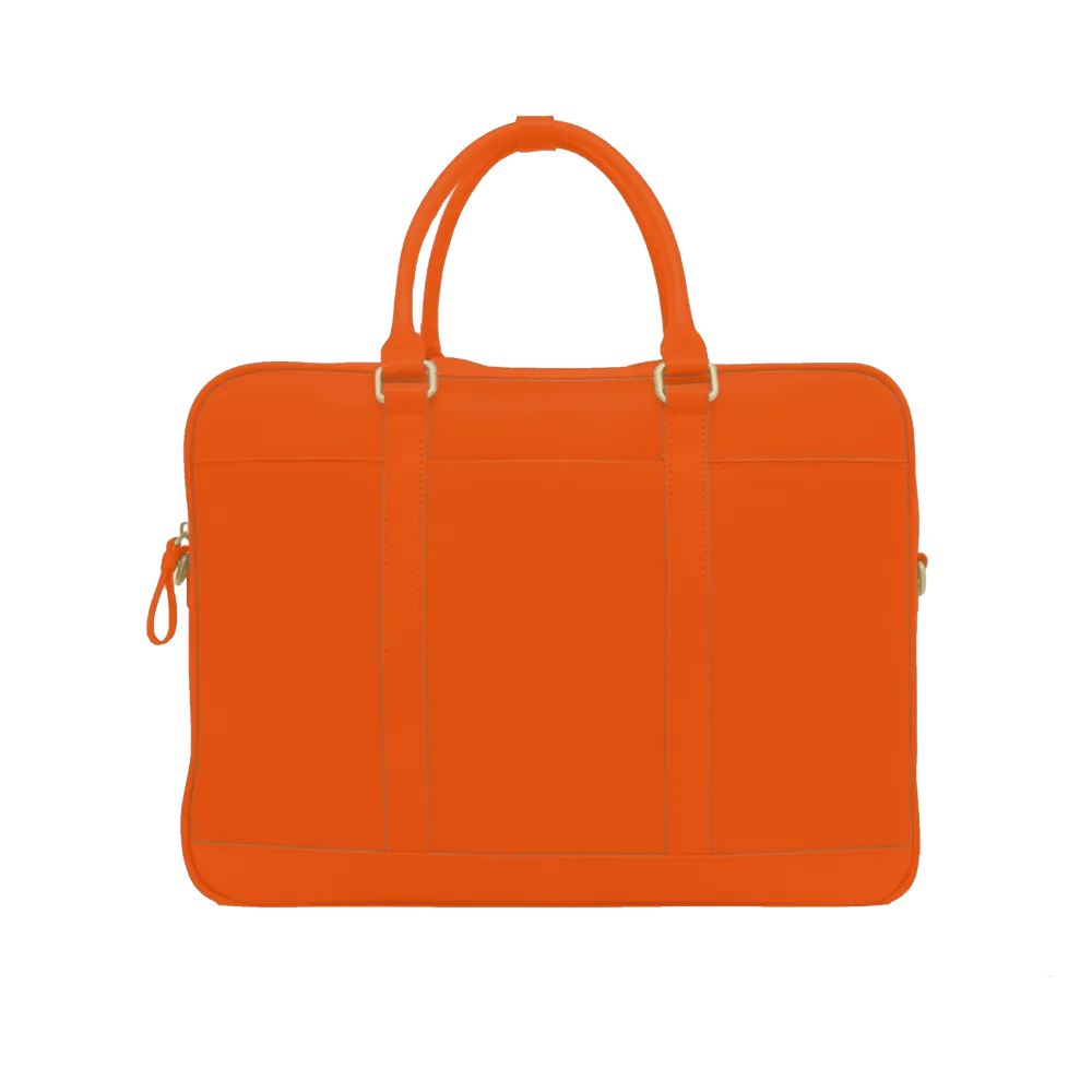 Double-Zip Business Briefcase - Custom Product