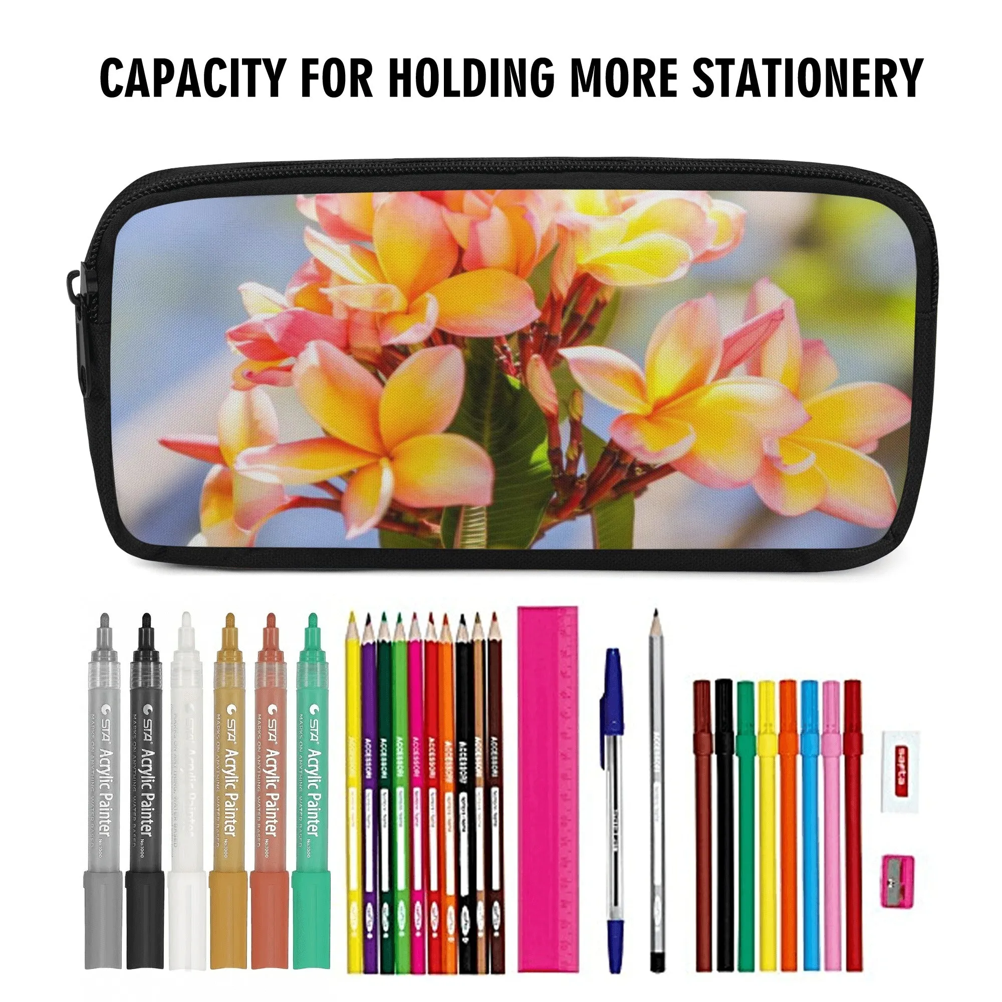 Fresh Frangipanis Pencil Cases