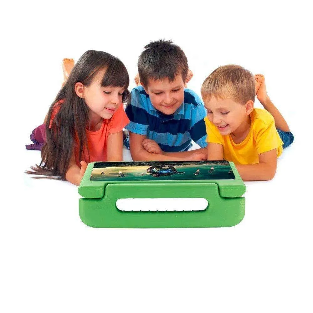 Galaxy Tab A A2 10.5 2018 SM T590 Children Safe Rugged Proof Thick EVA Foam Handle Stand Protective Case