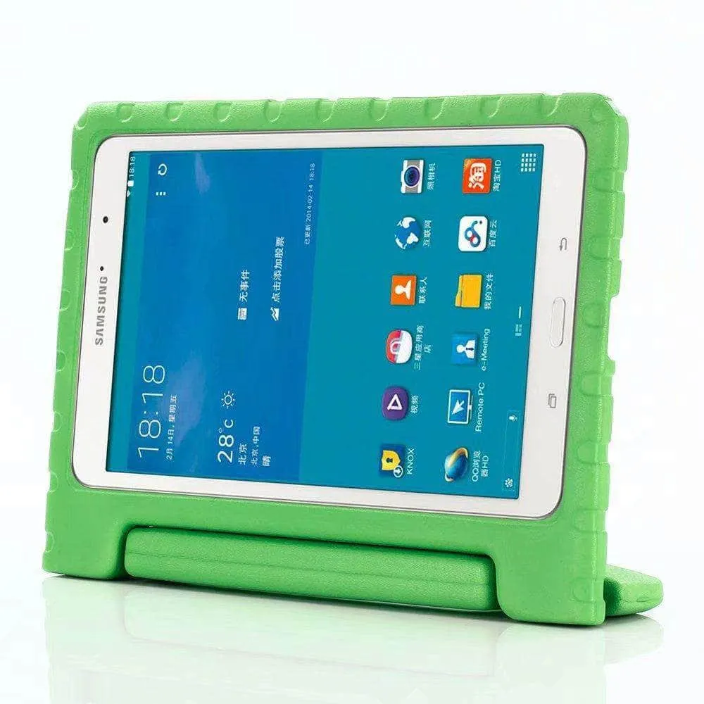 Galaxy Tab A A2 10.5 2018 SM T590 Children Safe Rugged Proof Thick EVA Foam Handle Stand Protective Case
