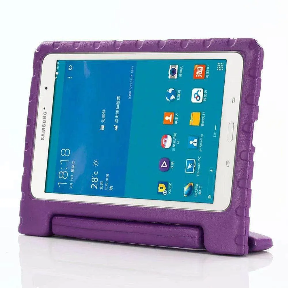 Galaxy Tab A A2 10.5 2018 SM T590 Children Safe Rugged Proof Thick EVA Foam Handle Stand Protective Case