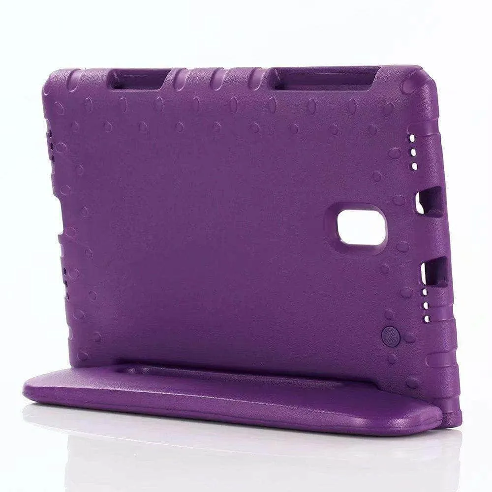 Galaxy Tab A A2 10.5 2018 SM T590 Children Safe Rugged Proof Thick EVA Foam Handle Stand Protective Case