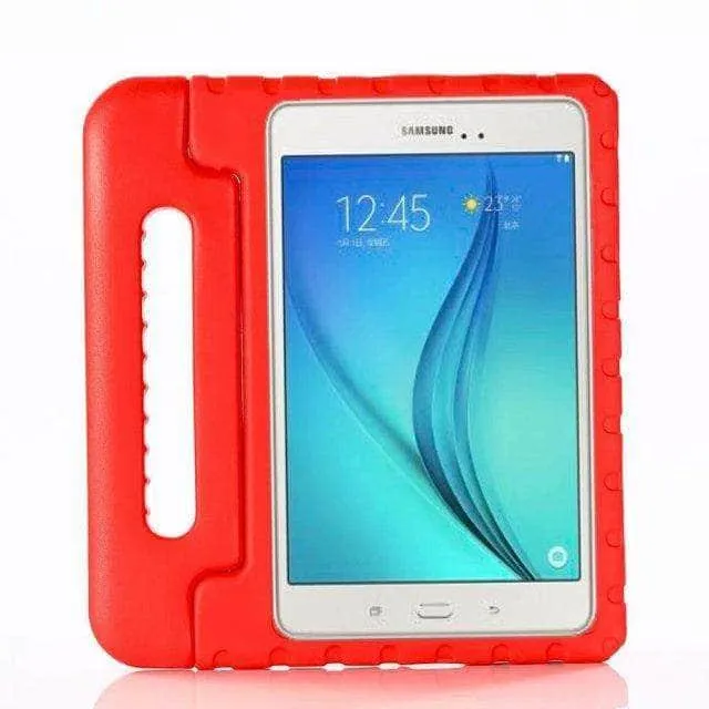 Galaxy Tab A A2 10.5 2018 SM T590 Children Safe Rugged Proof Thick EVA Foam Handle Stand Protective Case