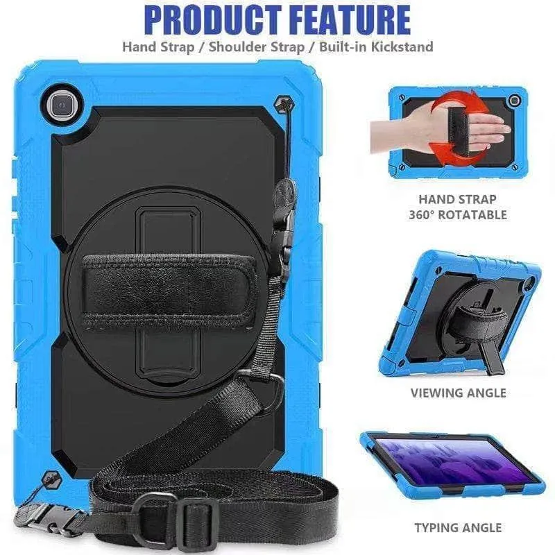 Galaxy Tab A7 Case 10.5 T500 T505 Heavy Duty Shockproof Rugged Hybrid Protective Case