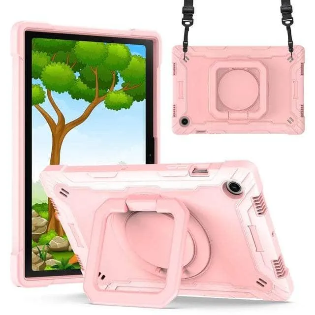 Galaxy Tab A8 10.5 (2022) Heavy Duty Shockproof Hand Ring Case