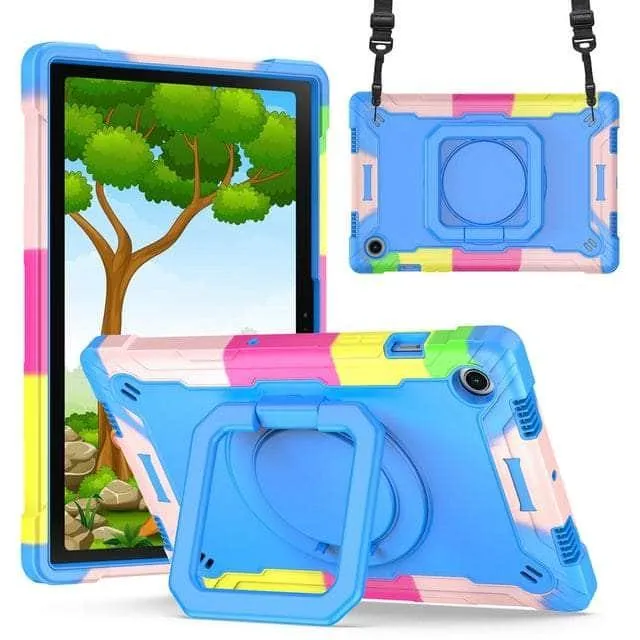 Galaxy Tab A8 10.5 (2022) Heavy Duty Shockproof Hand Ring Case