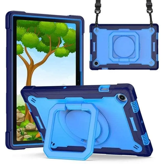 Galaxy Tab A8 10.5 (2022) Heavy Duty Shockproof Hand Ring Case