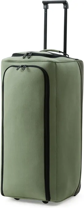 Gomie - Duffle Laundry Bag with Wheels - Olive Drab