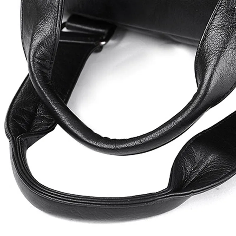 Handbag for Men Business Trip PU leather crossbody shoulder bag