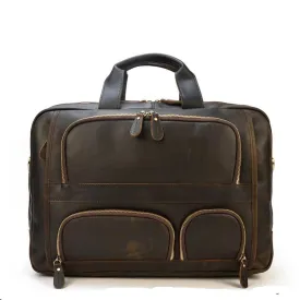 Handmade Full Grain Leather professional Briefcase