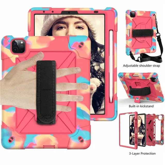 Heavy Duty Silicon Tablet Case for iPad  Kids Safe Shockproof Cover