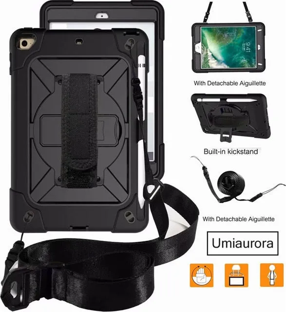 Heavy Duty Silicon Tablet Case for iPad  Kids Safe Shockproof Cover