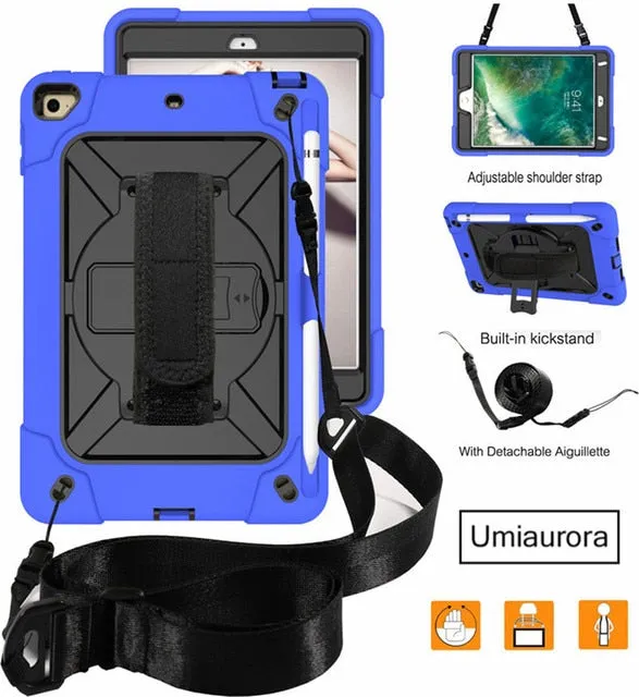 Heavy Duty Silicon Tablet Case for iPad  Kids Safe Shockproof Cover