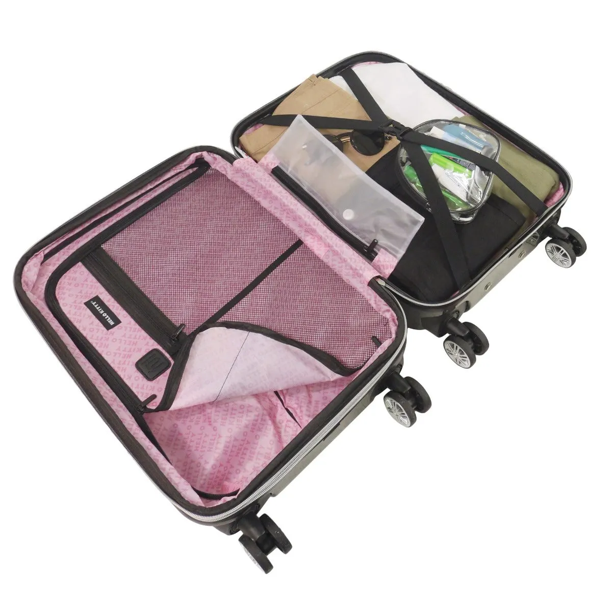 Hello Kitty x FUL 22" Pose Hardshell Luggage (Black)