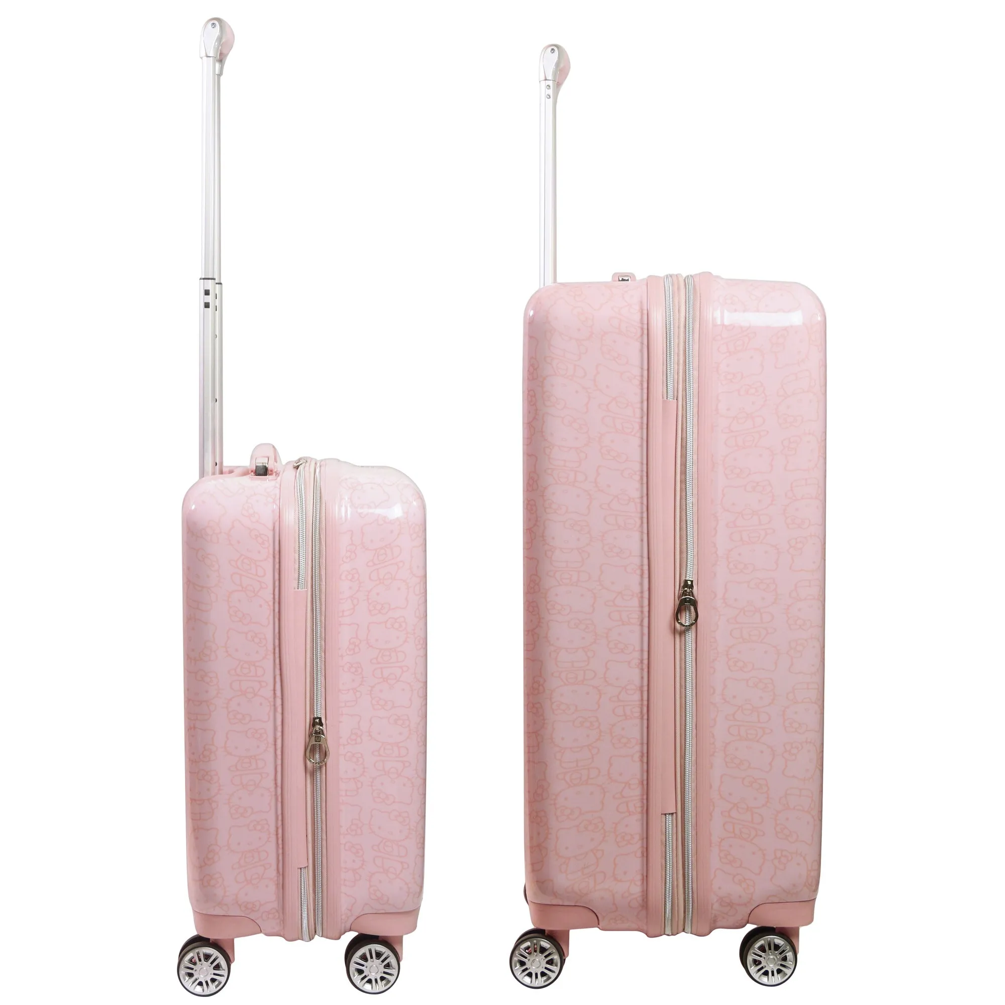 Hello Kitty x FUL Pose 2-Pc Hardshell Luggage (Pink)
