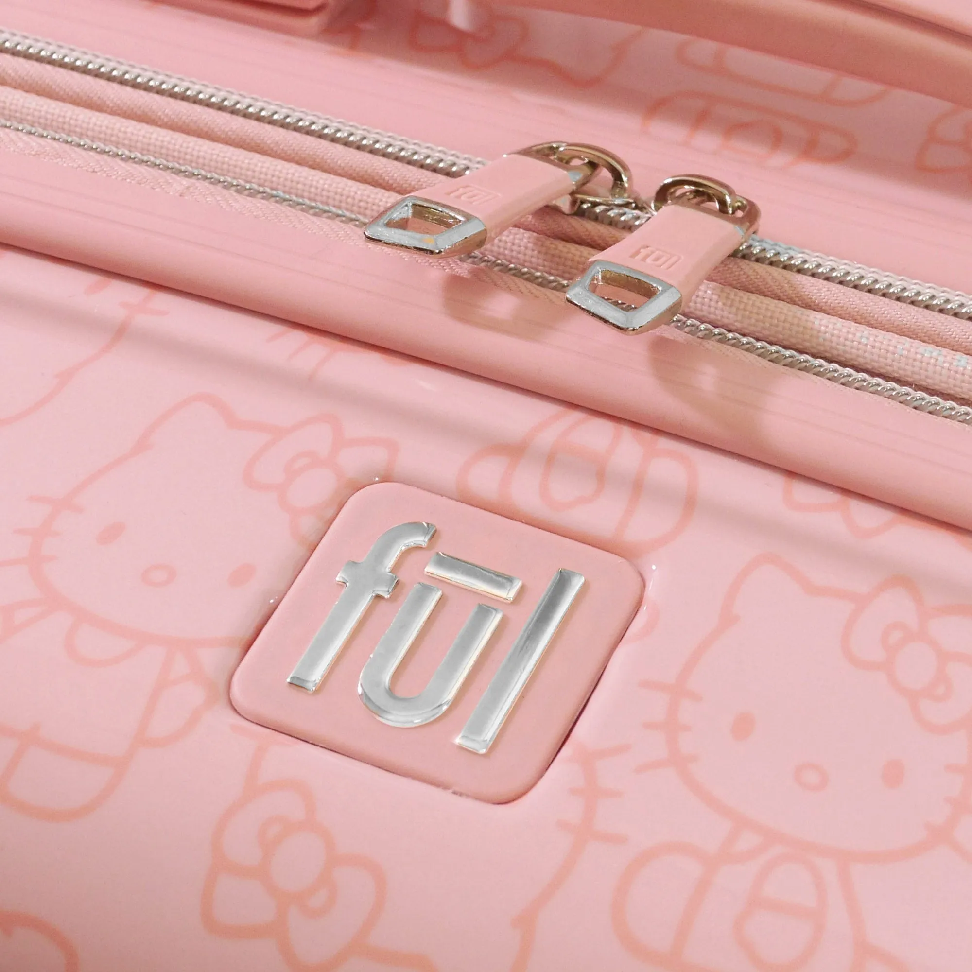 Hello Kitty x FUL Pose 2-Pc Hardshell Luggage (Pink)
