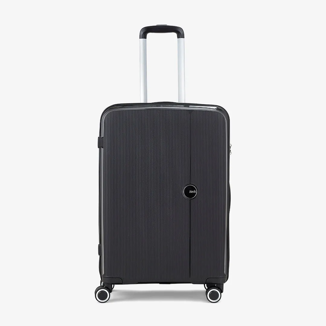 Hudson Medium Suitcase in Black