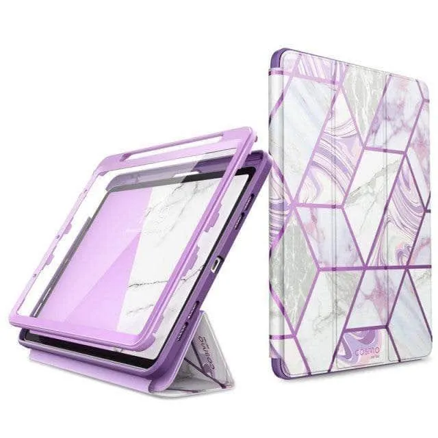I-BLASON iPad Air 4 Cosmo Marble Trifold Stand Case