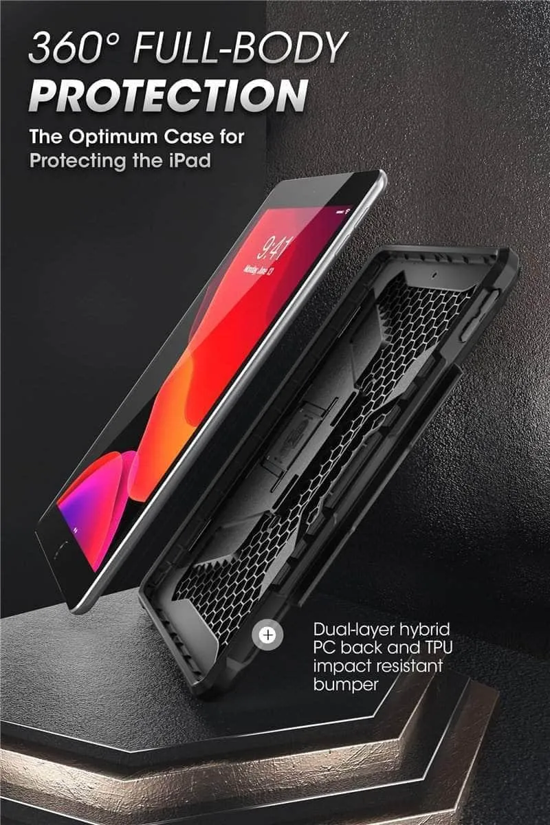 iPad 10.2 SUPCASE UB Slim Rubber Cover Built-in Apple Pencil Holder