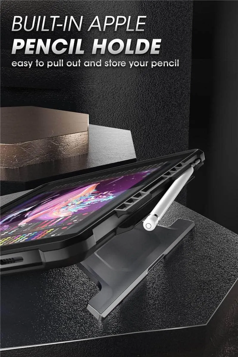 iPad 10.2 SUPCASE UB Slim Rubber Cover Built-in Apple Pencil Holder