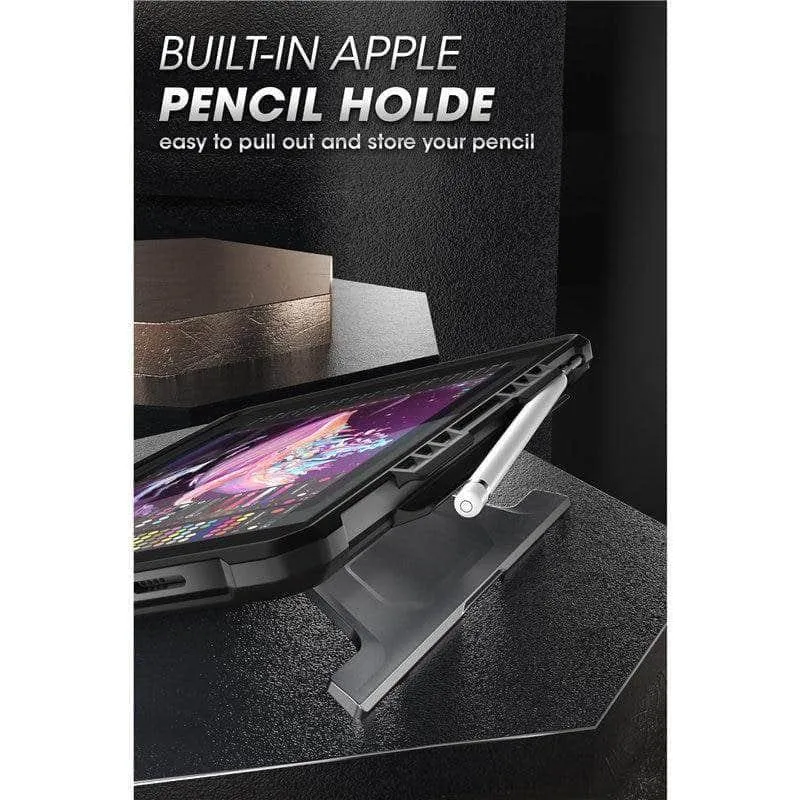 iPad 10.2 SUPCASE UB Slim Rubber Cover Built-in Apple Pencil Holder