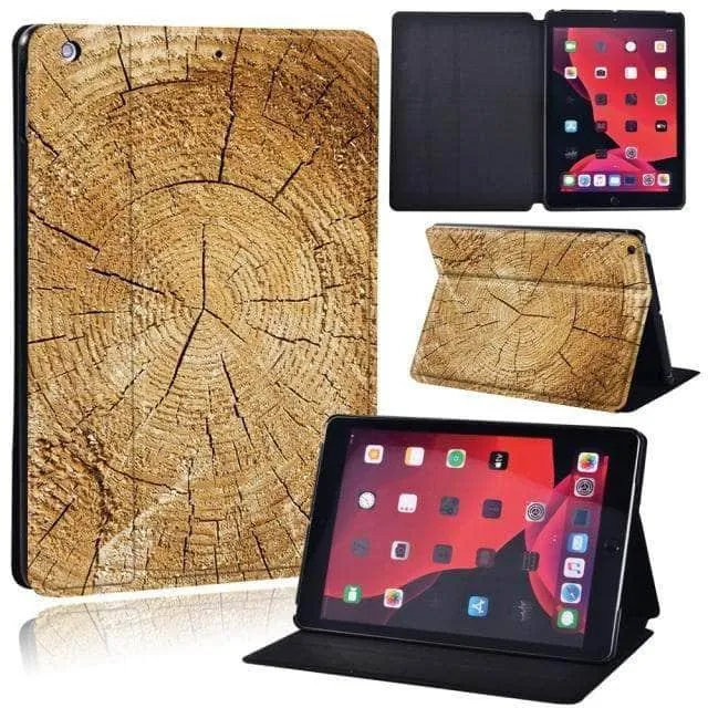iPad (2021) 9th Generation 10.2 Wood Grain Pattern Case