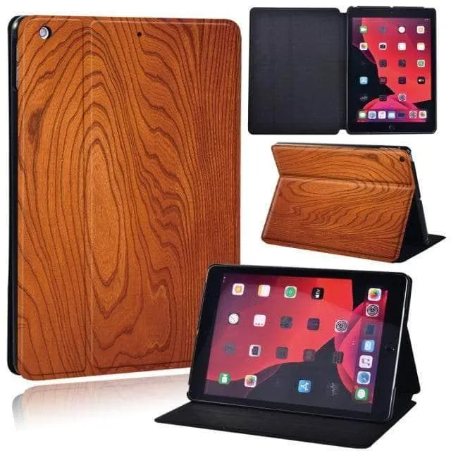 iPad (2021) 9th Generation 10.2 Wood Grain Pattern Case