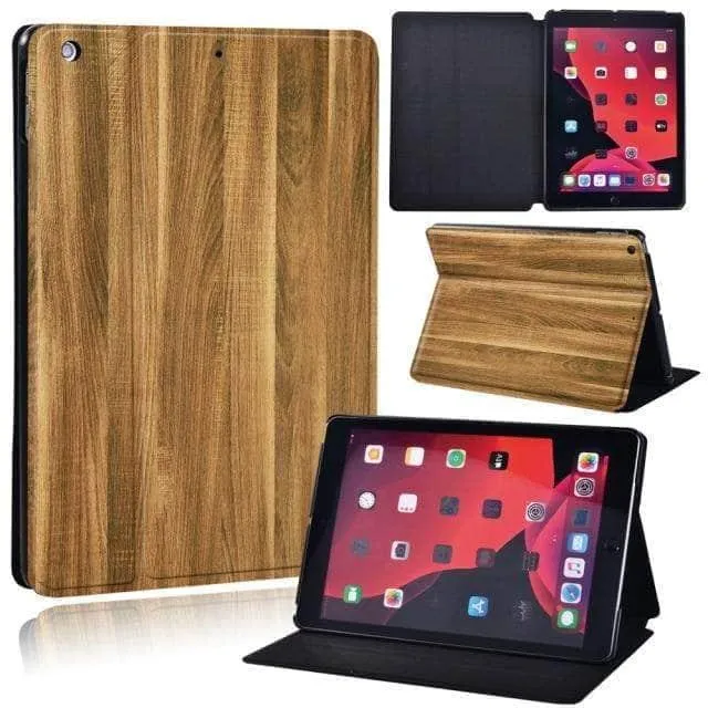 iPad (2021) 9th Generation 10.2 Wood Grain Pattern Case