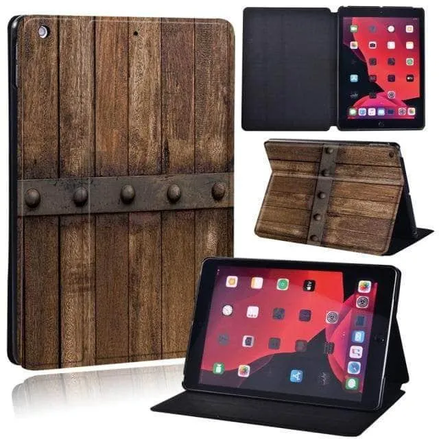 iPad (2021) 9th Generation 10.2 Wood Grain Pattern Case