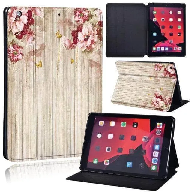 iPad (2021) 9th Generation 10.2 Wood Grain Pattern Case