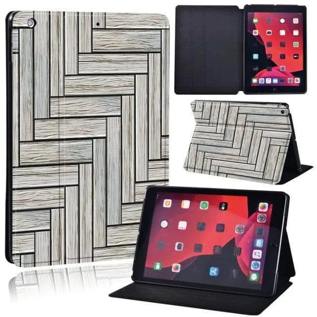 iPad (2021) 9th Generation 10.2 Wood Grain Pattern Case