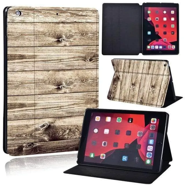iPad (2021) 9th Generation 10.2 Wood Grain Pattern Case