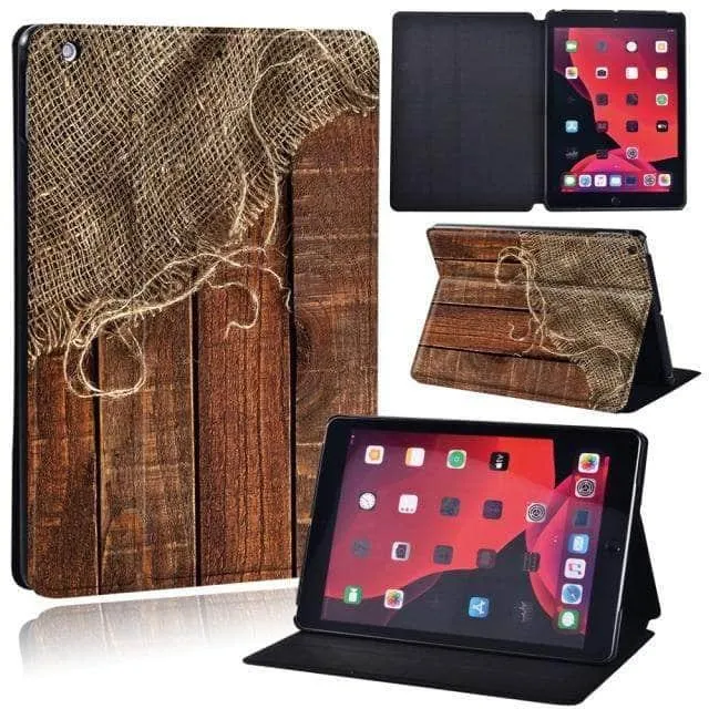 iPad (2021) 9th Generation 10.2 Wood Grain Pattern Case