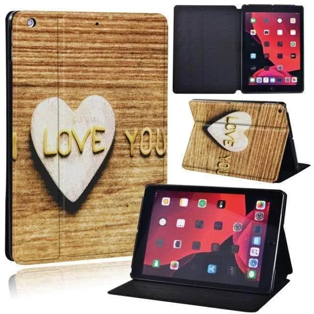 iPad (2021) 9th Generation 10.2 Wood Grain Pattern Case
