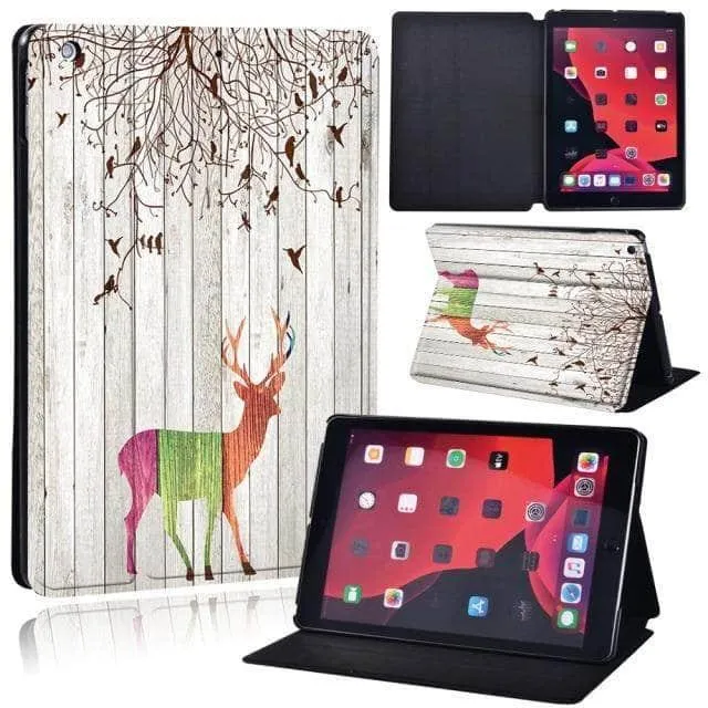 iPad (2021) 9th Generation 10.2 Wood Grain Pattern Case