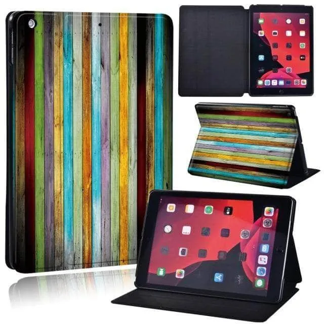 iPad (2021) 9th Generation 10.2 Wood Grain Pattern Case