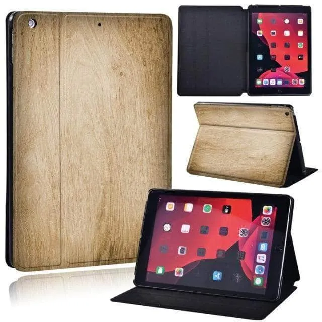 iPad (2021) 9th Generation 10.2 Wood Grain Pattern Case
