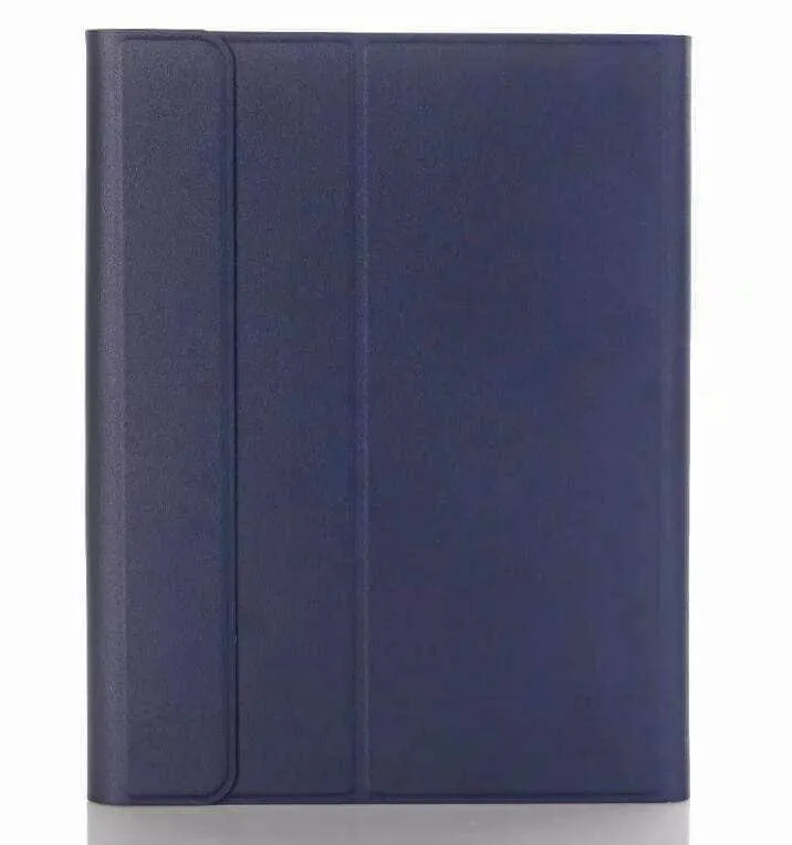 iPad 9.7 5/6 Leather Look Split Bluetooth Keyboard Case with Pen Slot