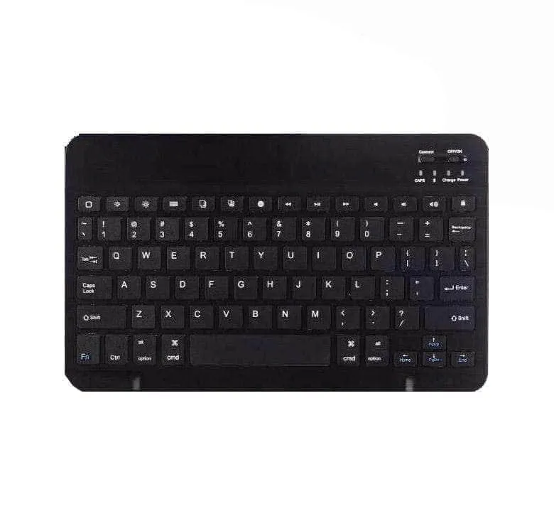 iPad 9.7 5/6 Leather Look Split Bluetooth Keyboard Case with Pen Slot