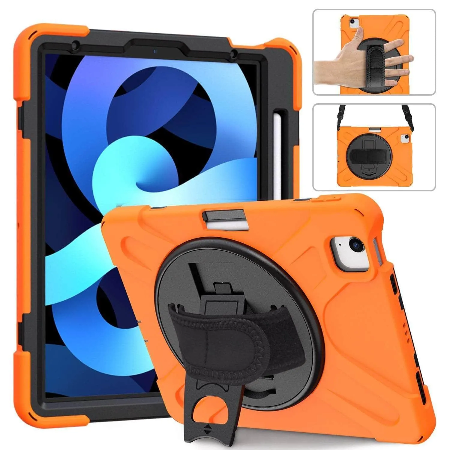 iPad Air 5 2022 Heavy Duty Shockproof Rugged Hybrid Protective Case